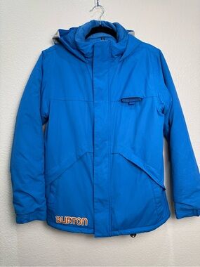 Burton Boys XL 18 Amped Blue-Ray DRYRIDE Insulated Snowboard Ski Jacket Blue